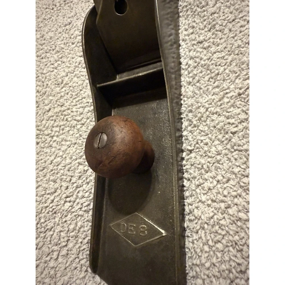VTG Diamond Edge No8 Corrugated Jointer Plane Woodworking Rare